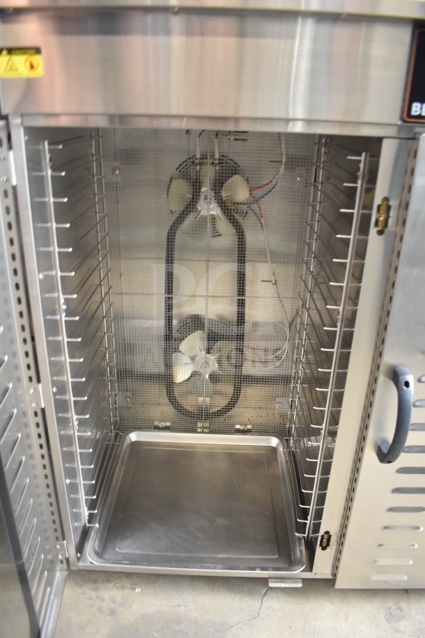 Benchfoods 60-CUD commercial dehydrator, 60 trays, 220-240 volts, stainless steel, internal fan, good condition.