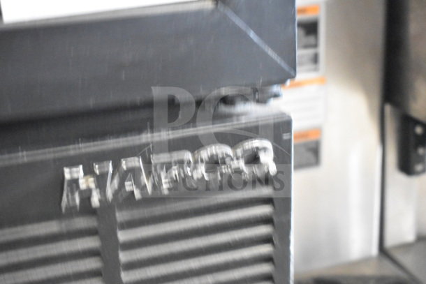 Habco ESM10 Cooler Merchandiser, 115V, 1 Phase. Visible wear; model name partially shown on unit.