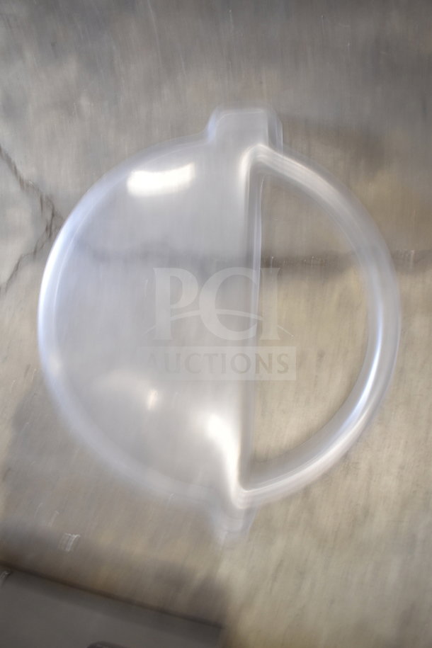 Transparent plastic lid for ChocoVision Revolation X3210 Chocolate Tempering Machine.