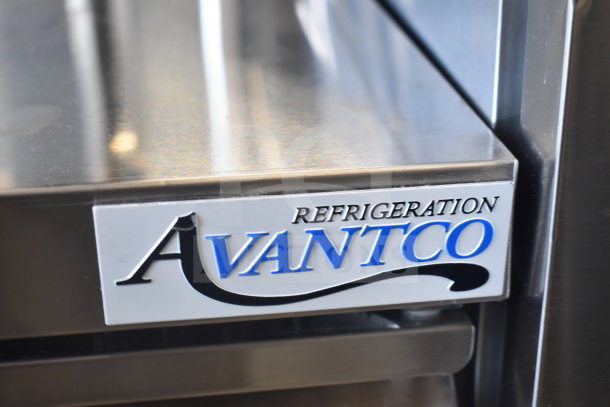 BRAND NEW 2025 Avantco 178SSWT60FHC 2 Door Work Top Freezer, 115V, 1 Phase. Scratch and dent condition.