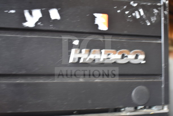 2019 Habco SE18 Commercial Single Door Cooler, 115V, 1 Phase. Habco logo visible, showing moderate wear.