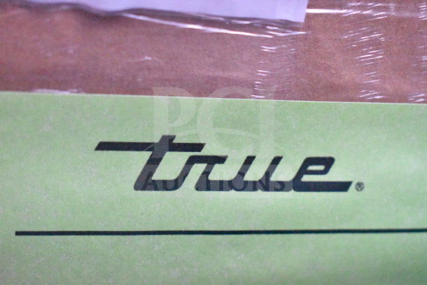 BRAND NEW SCRATCH AND DENT! 2026 True TSCI-600R-G-PH Commercial Cooler, 115V, 1 Phase. True logo and green label visible.