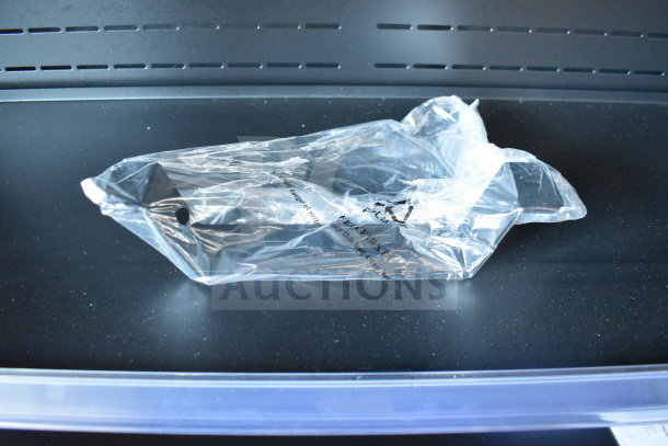 Avantco 193VAC46B black refrigerated air curtain merchandiser, 45.5", brand new, customizable, 115V, 1 phase.