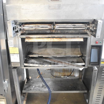 2022 Nieco FH94G Commercial BroilVection Conveyor Charbroiled Burger Grill, 80-106k BTU, propane gas powered, used condition.