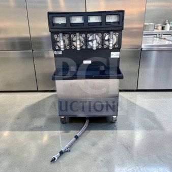 Exceptional Condition – Taylor 349-33 – 4-Flavor Commercial Frozen Carbonated Beverage Freezer / Slush Machine – 208–230V – 3 Phase – UL / NSF Listed – Fully Tested & Operational! (TAY-L-FCB-1098)