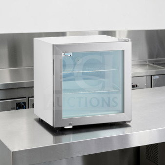 Avantco 360CFM2 2 Cu. Ft. countertop display freezer with glass door, excellent condition, ETL certified, fully tested.