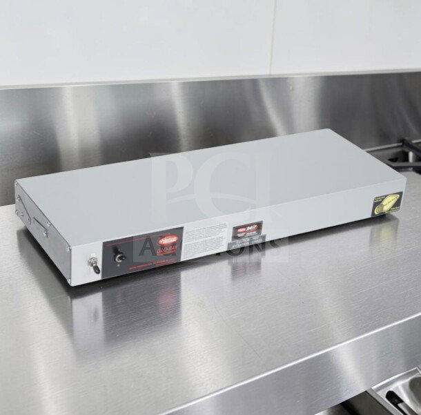 Hatco GRAHL-24 food warmer, 24" infrared, high wattage, toggle controls, excellent condition, UL/NSF listed, fully tested.
