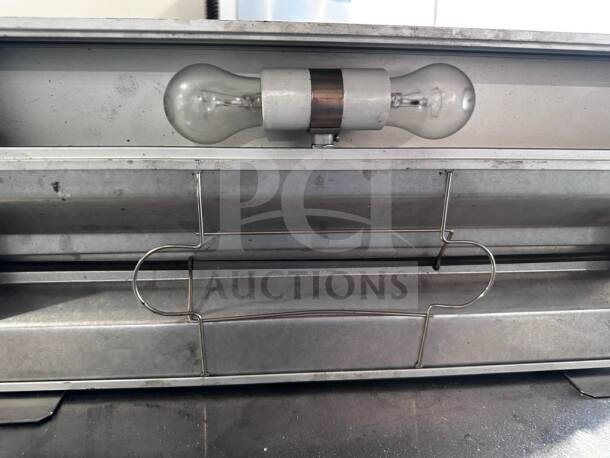 Hatco GRAHL-24 24" infrared food warmer, toggle controls, 120V, 620W in first-class condition; UL/NSF listed, fully tested.