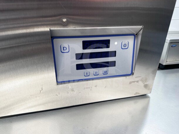 Brand new Jackson DishStar HT-E high-temp undercounter dishwasher, stainless steel, digital controls, 208/230V, ETL/NSF listed.