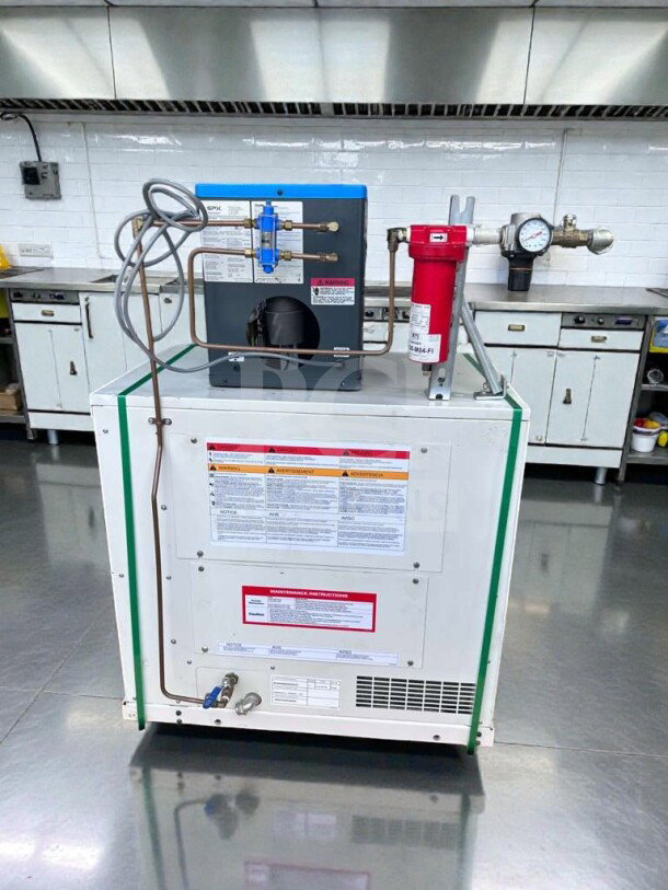 Powerex Oil-Less Scroll Air Compressor with SPX Hankison Air Dryer, Model HPR5-10, 115V, fully tested, excellent condition.