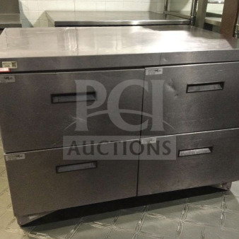 Exceptional Delfield UCD4448N refrigerated drawer unit, stainless steel, tested, 115V single phase, excellent condition.