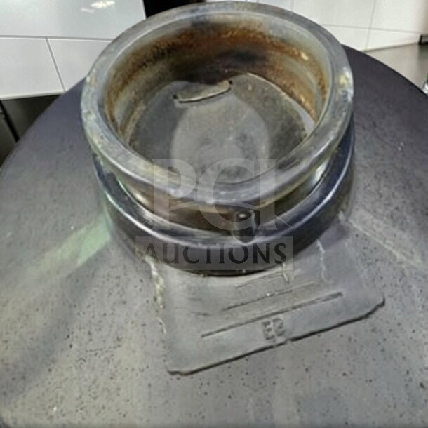 OBEL Mito ATR M64 commercial coffee grinder in exceptional condition, showing Italian burr grinder top view, fully operational.