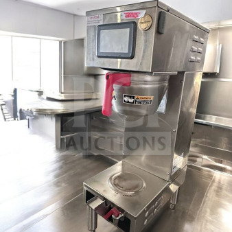 Immaculate Curtis Commercial Coffee Brewer, stainless steel, model CUR-L-BEV-0356, UL listed, fully operational, tested.