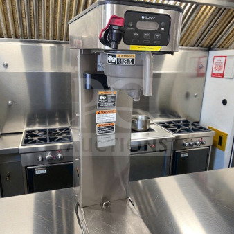 Bunn ITCB-DV Commercial Coffee Brewer, digital control, 29" height, stainless steel, UL listed, fully tested, excellent condition.