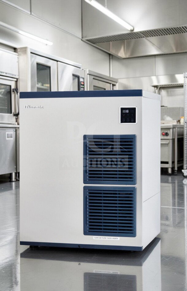 Blue Air BLMI-850A ice machine, 30” commercial head, superior condition, air-cooled, 900 lb/day capacity, fully tested.