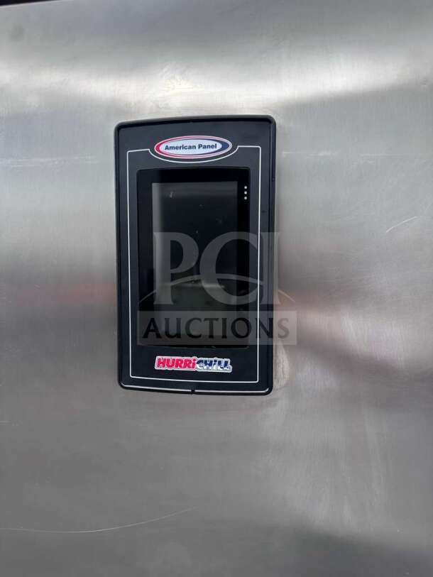 American Panel AP12BCF150-2-P HURRiCHiLL Blast Chiller, 24 pan capacity, touchscreen display, excellent condition, 208V/3PH.