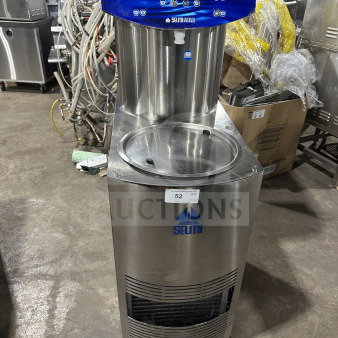Selmi Futura EX stainless steel chocolate tempering machine, 2016 model, commercial use, excellent condition, serial number 654.