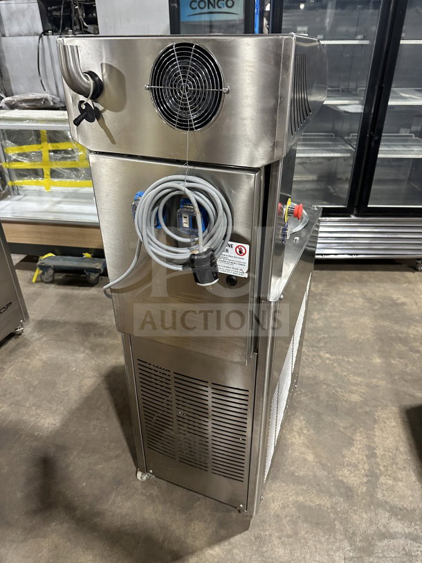 RARE Selmi 2016 Futura EX Series stainless steel automatic chocolate tempering machine, Model FUTURA, serial number 654.