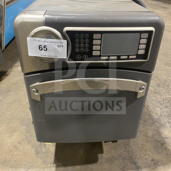 TurboChef NGO commercial countertop rapid cook oven, digital controls, 208/240V 1Phase, slight wear visible.
