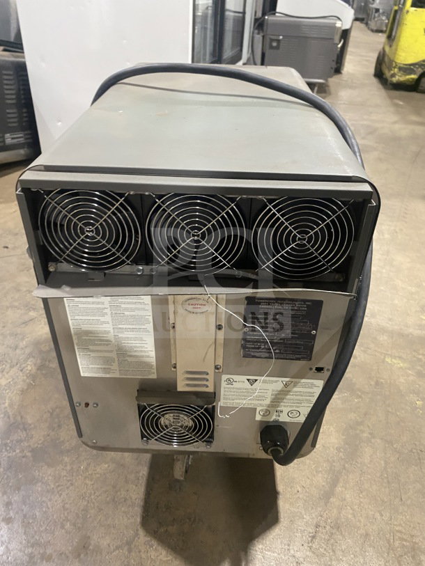 TurboChef NGO commercial electric rapid cook oven, 208/240V, countertop model with digital push controls, visible rear fans.