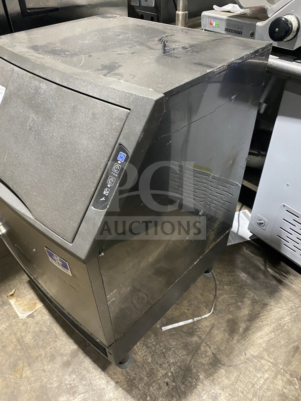 Manitowoc UYF0140A-161B stainless steel ice machine, electric-powered, air-cooled, undercounter model. Used condition.