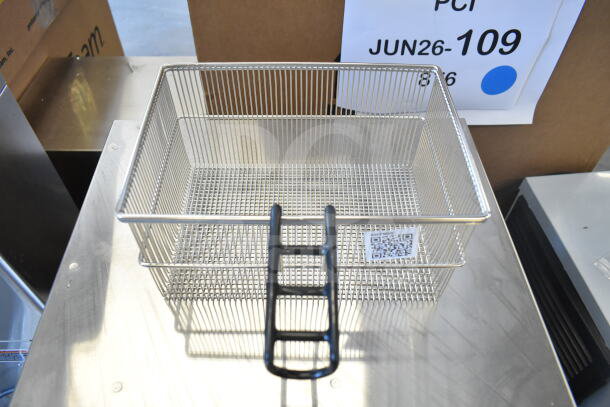 Brand new Perfect Fry PFC730 ventless deep fryer basket, 2024 model. Features scratch and dent condition, 240V, 3-phase.