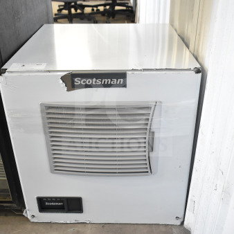 Brand new Scotsman MC0522MA-1A ice machine, 2023 model, scratch and dent, 22" medium cube, 475 lb capacity, 115V, 1 phase.