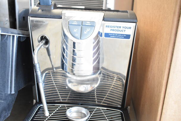 BRAND NEW 2025 Nuova Simonelli OSCAR II AD Black Espresso Machine; pourover, scratch and dent condition, 110-120V, 1 Phase.