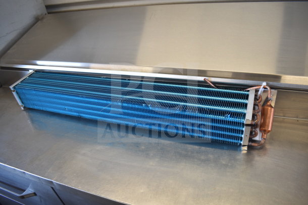 Brand new Avantco 17816485HC evaporator coil for A-49R-HC and A-49R-G-HC models, minor scratches and dents.