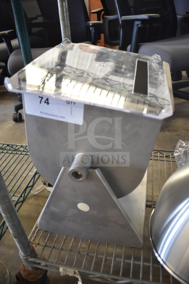 Brand new Backyard Pro BSMM-20T meat mixer, 20 lb. capacity, manual tilting, removable paddles, scratch and dent condition.