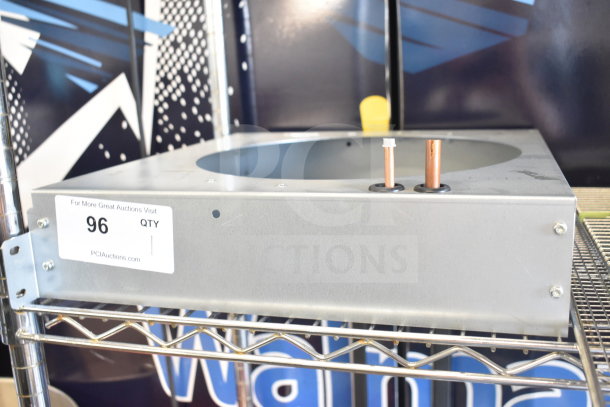 Brand new Avantco Ice 19432846 condenser, compatible with EMC-F-530-A and EMC-H-530-A models, visible auction tag.