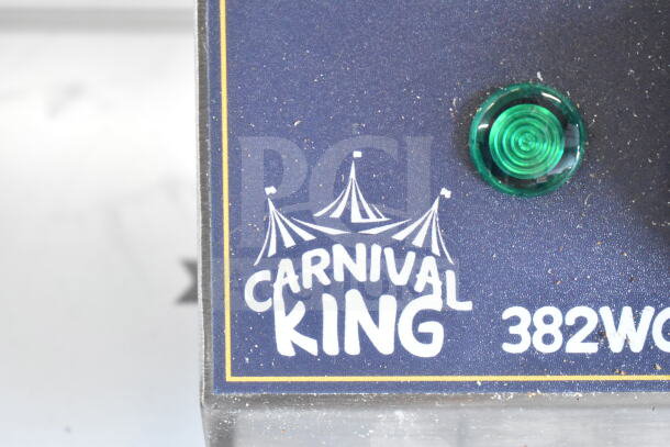 Brand new Carnival King 382WCM1, 8" non-stick waffle cone maker, 2024 model, scratch and dent, 120 Volts, 1 Phase.