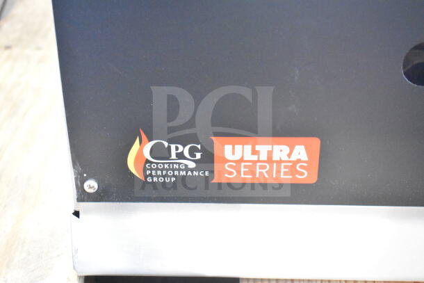 BRAND NEW 2025 CPG Ultra Series 60" Chrome Natural Gas Griddle, model 351GTUCPG60N, 150,000 BTU, scratch and dent.