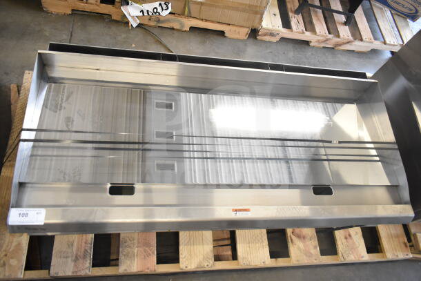BRAND NEW 2025 Cooking Performance Group GTU-CPG-60-N 60" Chrome Plated Natural Gas Griddle, 5-Burner, 150,000 BTU, on pallet.