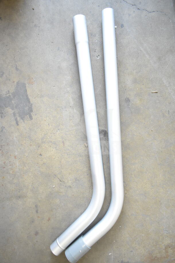 Aluminum extension wands for ProTeam 1076630 GoFit 6 Qt. backpack vacuum, in new condition, part of 100727 tool kit.