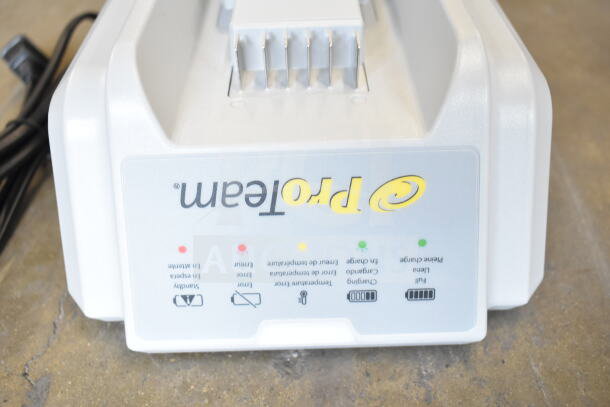 BRAND NEW ProTeam GoFit® 6 Qt. Cordless Vacuum, model 107783, with 107098 Xover Wand Kit. Scratch and dent condition.