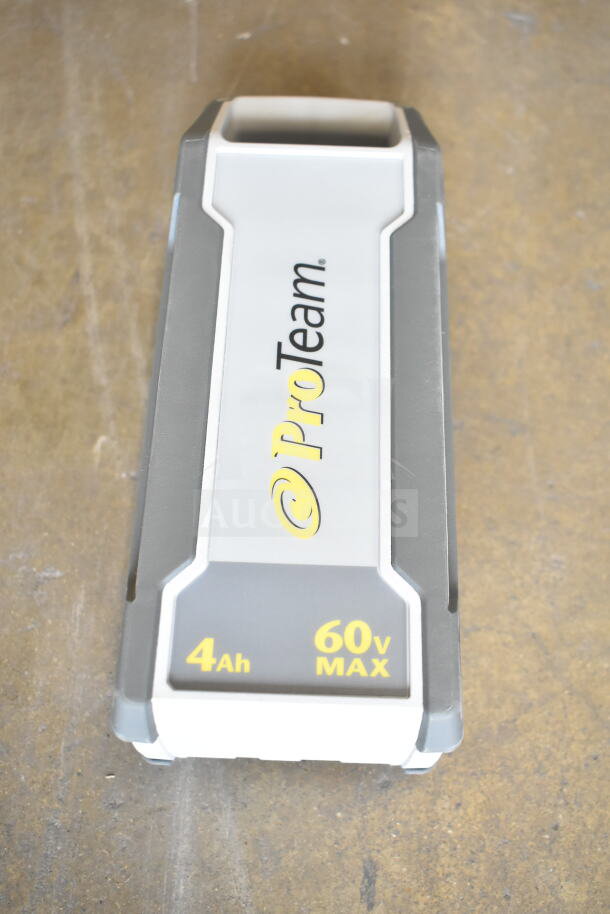 BRAND NEW ProTeam GoFit® 6 Qt. Cordless Backpack Vacuum, 4.0 Ah, 60V, with 107098 Xover Wand Kit, scratch and dent condition.