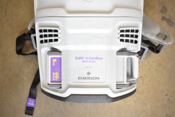 BRAND NEW ProTeam GoFit® 6 Qt. Cordless Backpack Vacuum, model 107788, with ProBlade Kit. 8.0 Ah, 60V Max. Scratch and dent.