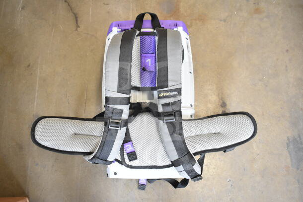 BRAND NEW ProTeam GoFit® 6 Backpack Vacuum, 8.0 Ah, 6 Qt. Cordless, includes ProBlade Kit. Scratch and dent condition.