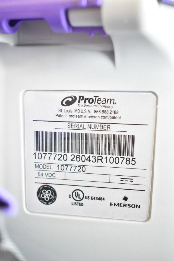 BRAND NEW ProTeam GoFit® 6 Qt. Cordless Backpack Vacuum, Model 1077720, Scratch and Dent condition, includes ProBlade Kit.