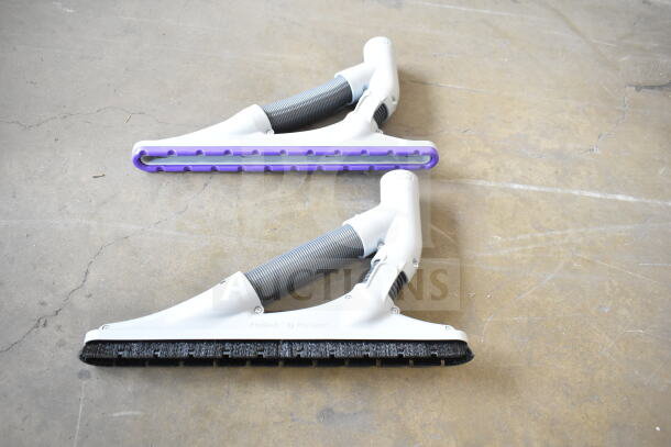 BRAND NEW SCRATCH AND DENT ProTeam GoFit 6 Qt. Cordless Backpack Vacuum with ProBlade Kit, hard and carpet tool shown.