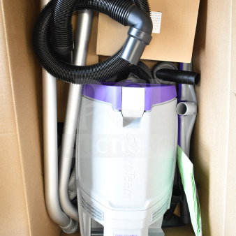 BRAND NEW SCRATCH AND DENT! ProTeam GoFit® 6 107787 8.0 Ah 6 Qt. Cordless Backpack Vacuum with 107098 Xover Multi-Surface 2-Piece Wand Kit