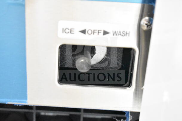 Hoshizaki AM-50BAK ice machine control panel with switch options for Ice, Off, Wash.