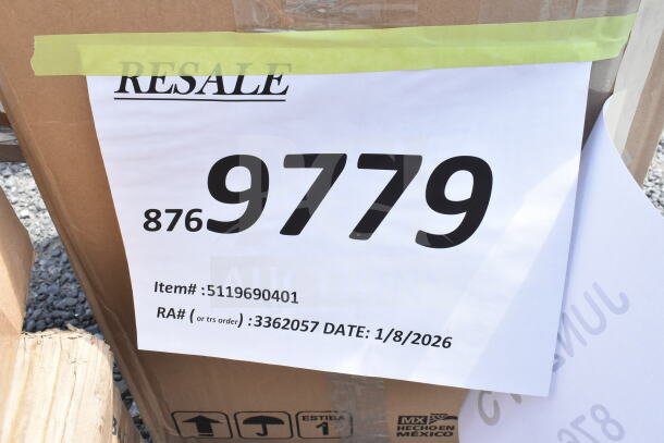 BRAND NEW Carlisle OmniFit 35 Qt. brown mop bucket with side press wringer, soiled water insert, item #: 5119690401.