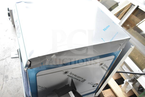 BRAND NEW SCRATCH AND DENT! 2026 Noble 495LTUC24 undercounter dishwasher, 120V, with visible scratches and packaging.