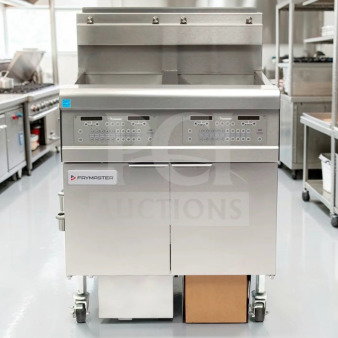 Frymaster FPGL230CA-NG OCF30™ 2-Vat Fryer, 60 lb capacity, immaculate condition, ENERGY STAR®, fully tested.