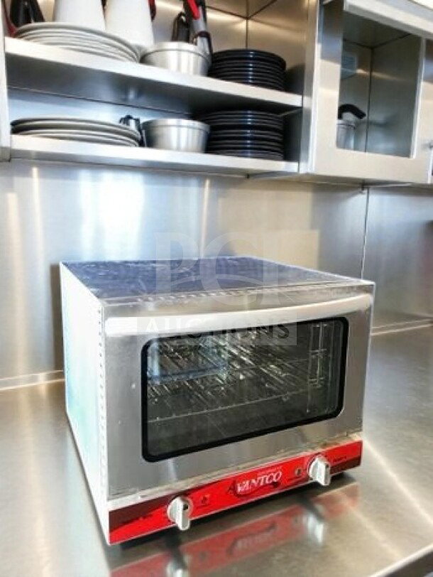 Avantco CO-14 countertop convection oven, 0.8 cu. ft., 120V, 1440W, ETL listed, flawless condition, fully tested.