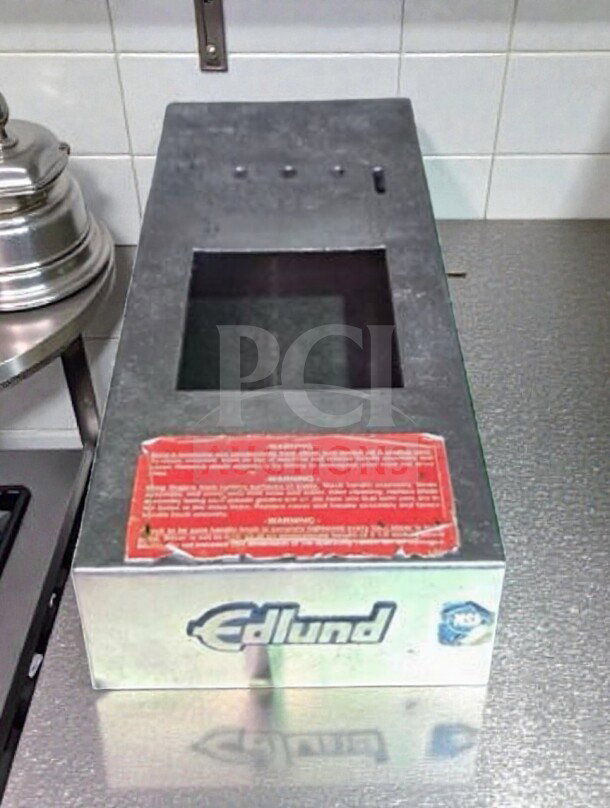 Edlund Series 350 commercial electric slicer, stainless steel and aluminum, NSF listed, model EDL-L-SLICER-1075, 115V.