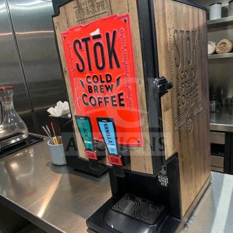 STōK Cold Brew Coffee dispenser by Creamiser, Model 230, in outstanding condition, 110V/single phase, fully tested and working.