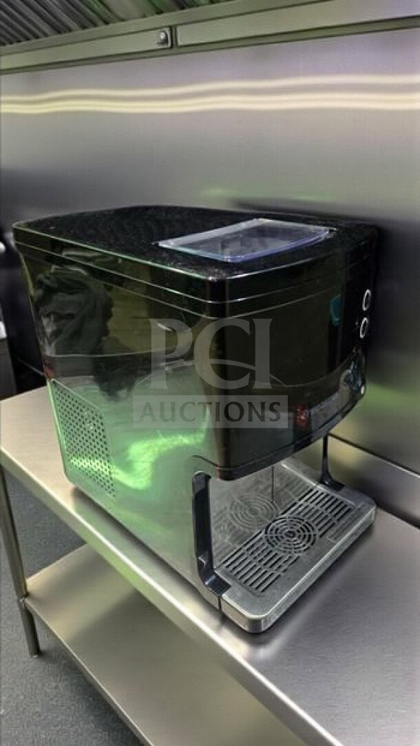 Wi-Fi enabled Freezimer Countertop Nugget Ice Maker, black, excellent condition, holds 40 lbs/day, fully operational.